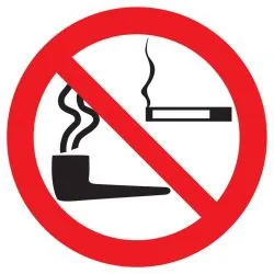 Panneau TABAC INTERDIT NORMASIGN D.420 Taliaplast 623303