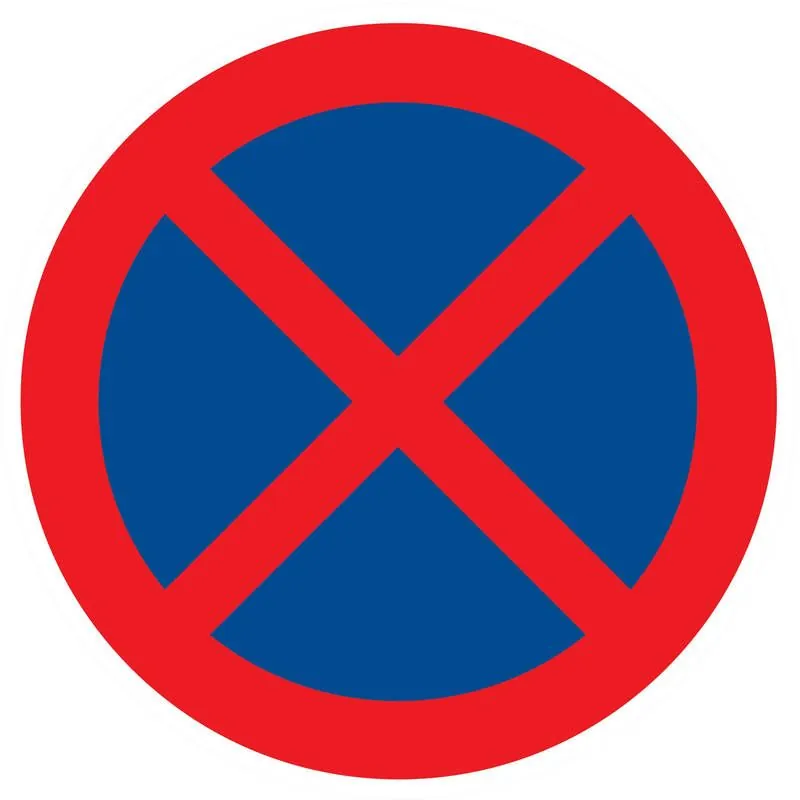 Panneau ARRET INTERDIT NORMASIGN D.80 Taliaplast 624214