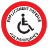 Panneau EMPLACEMENT RESERVE HANDICAPES Taliaplast 627266
