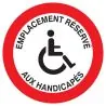 Panneau EMPLACEMENT RESERVE HANDICAPES Taliaplast 622266