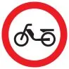 Panneau INTERDIT AUX CYCLOMOTEURS NORM Taliaplast 627292