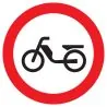 Panneau INTERDIT AUX CYCLOMOTEURS NORM Taliaplast 622292