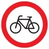 Panneau INTERDIT AUX VELOS NORMASIGN D Taliaplast 627298