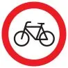 Panneau INTERDIT AUX VELOS NORMASIGN D Taliaplast 622298