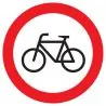 Panneau INTERDIT AUX VELOS NORMASIGN D Taliaplast 623298