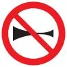 Panneau KLAXON INTERDIT NORMASIGN D.30 Taliaplast 622267