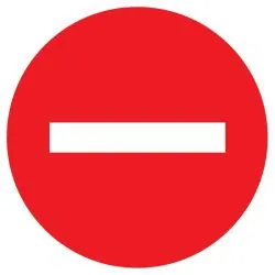 Panneau SENS INTERDIT NORMASIGN D.300 Taliaplast 622210