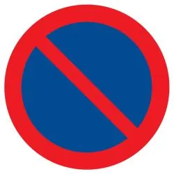 Panneau STATIONNEMENT INTERDIT NORMASI Taliaplast 622213