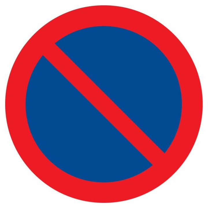 Panneau STATIONNEMENT INTERDIT NORMASI Taliaplast 623211