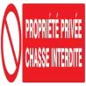 Panneau PROPRIETE PRIVEE CHASSE INTERD Taliaplast 620216