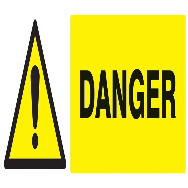 Panneau DANGER 330X120 NORMASIGN 330X1 Taliaplast 626304