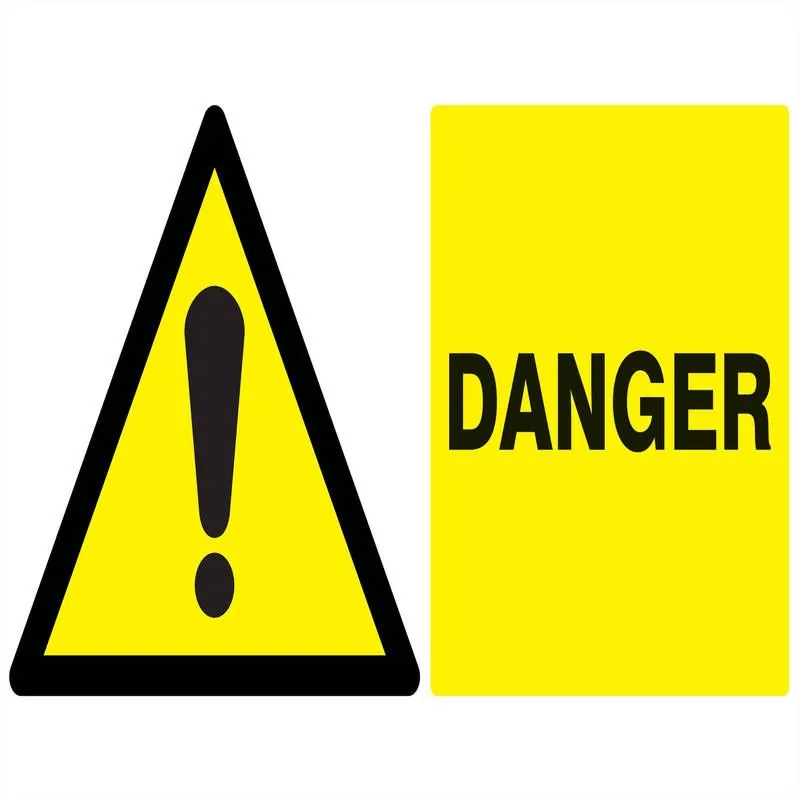 Panneau DANGER 330X200 NORMASIGN 330X2 Taliaplast 621304