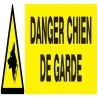 Panneau DANGER, CHIEN DE GARDE NORMASI Taliaplast 625330
