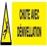 Panneau DANGER RISQUE DE CHUTE NORMASI Taliaplast 625327