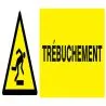 Panneau DANGER TREBUCHEMENT 330X120 NO Taliaplast 626328