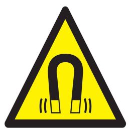 Panneau DANGER CHAMP MAGNETIQUE NORMAS Taliaplast 629927