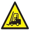 Panneau DANGER CHARIOT ELEV. A FOURCHE Taliaplast 629941