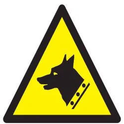 Panneau DANGER CHIEN DE GARDE NORMASIG Taliaplast 629325