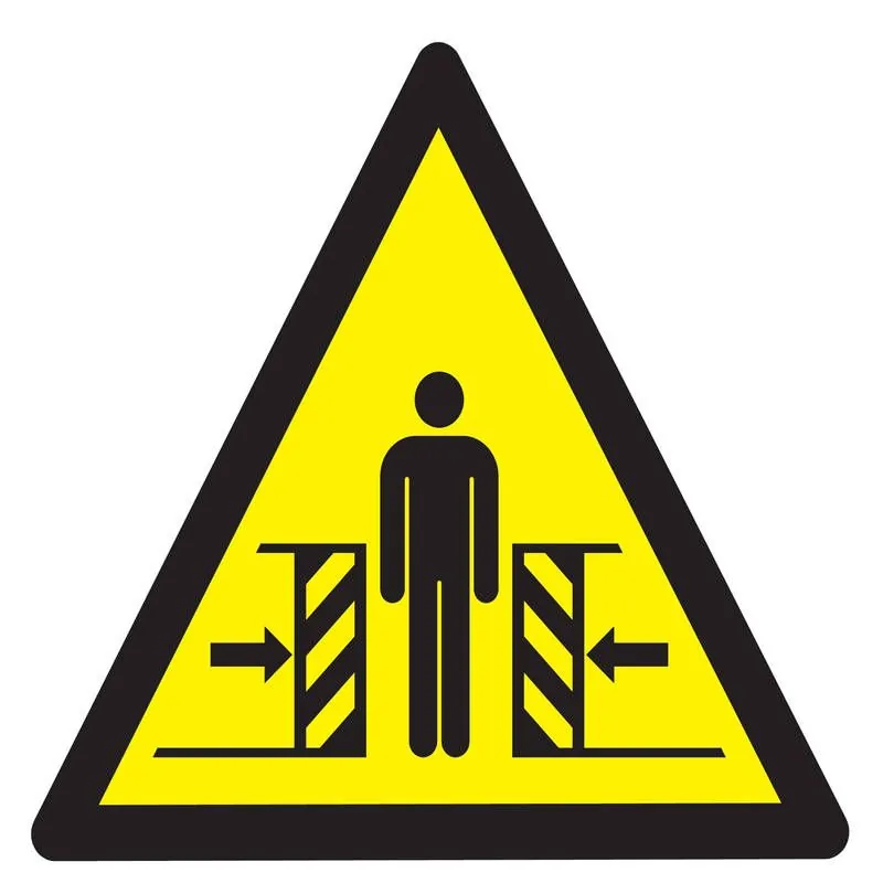 Panneau DANGER ECRASEMENT NORMASIGN 10 Taliaplast 629902