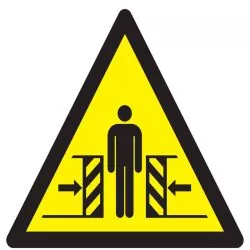 Panneau DANGER ECRASEMENT NORMASIGN 30 Taliaplast 629362