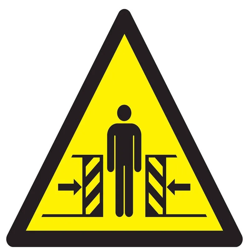 Panneau DANGER ECRASEMENT NORMASIGN 30 Taliaplast 629362