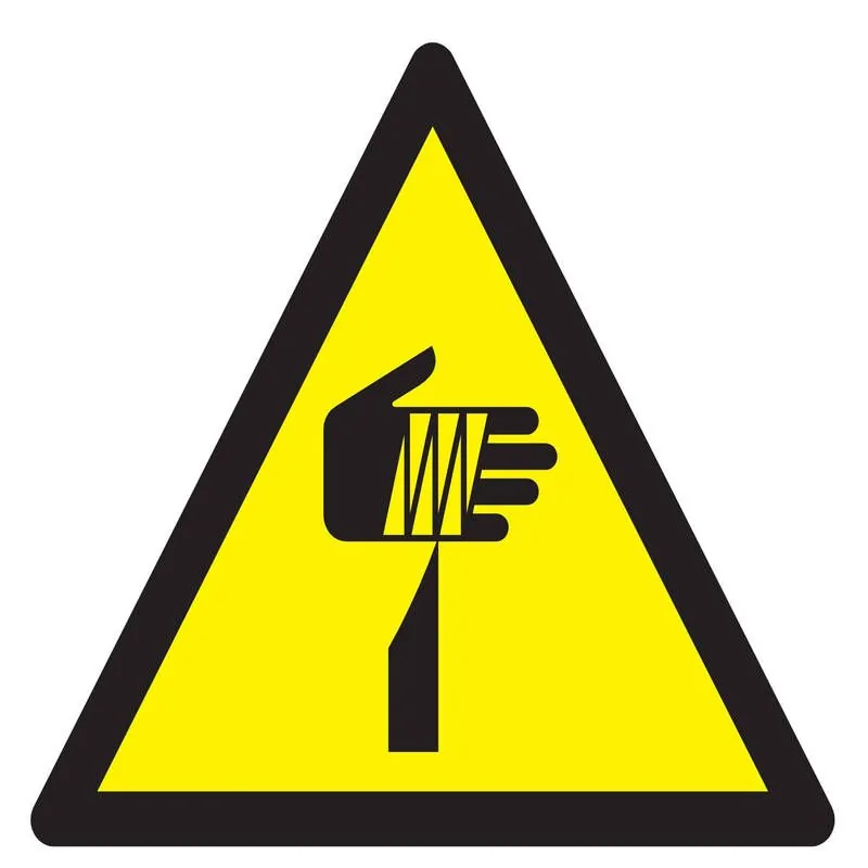 Panneau DANGER ELEMENT POINTU NORMASIG Taliaplast 629904