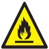 Panneau DANGER MATIERES INFLAMMABLES N Taliaplast 629304
