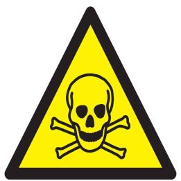 Panneau DANGER MATIERES TOXIQUES NORMA Taliaplast 629303