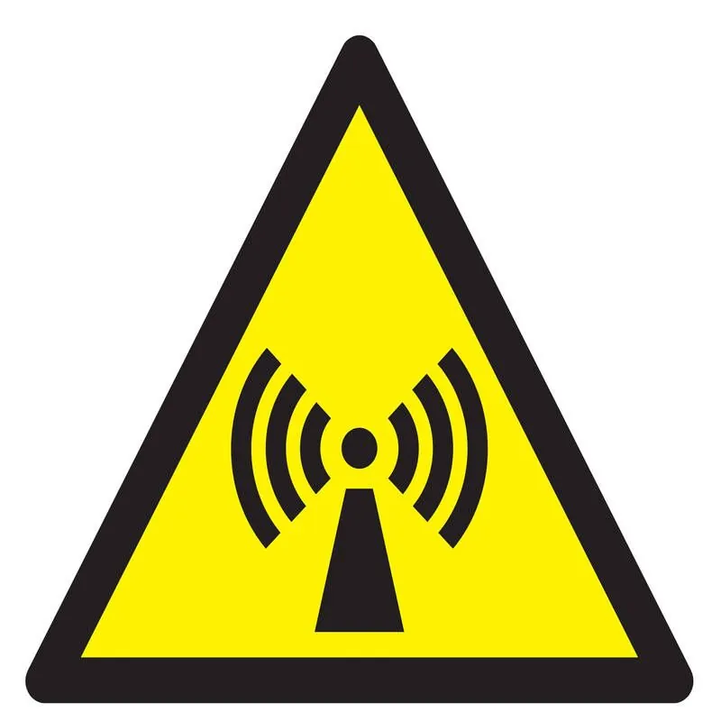 Panneau DANGER RADIAT. NON IONISANTES Taliaplast 629949