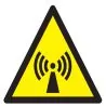 Panneau DANGER RADIAT. NON IONISANTES Taliaplast 629949