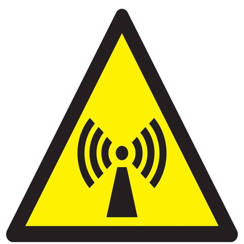 Panneau DANGER RADIAT. NON IONISANTES Taliaplast 629320