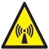 Panneau DANGER RADIAT. NON IONISANTES Taliaplast 629320