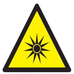 Panneau DANGER RAYONNEMENT OPTIQUE NOR Taliaplast 629970