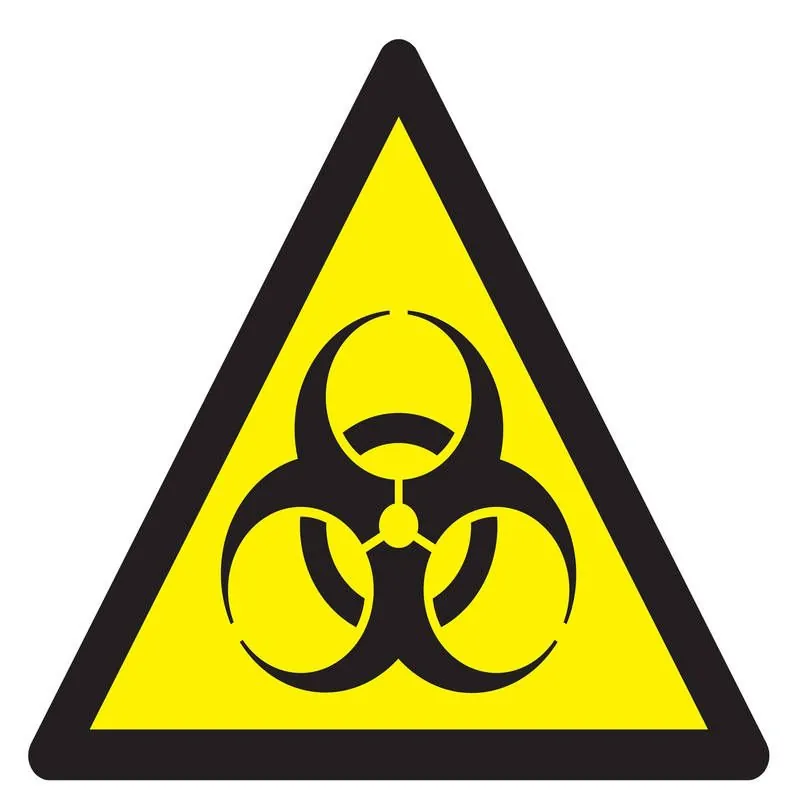 Panneau DANGER RISQUE BIOLOGIQUE NORMA Taliaplast 629950