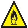 Panneau DANGER SUBSTANCES COMBURANTES Taliaplast 629319