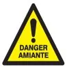 Panneau DANGER AMIANTE NORMASIGN 100X1 Taliaplast 629960