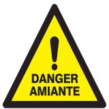 Panneau DANGER AMIANTE NORMASIGN 300X3 Taliaplast 629309