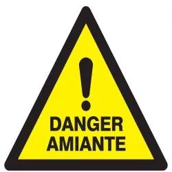 Panneau DANGER AMIANTE NORMASIGN 300X3 Taliaplast 629309