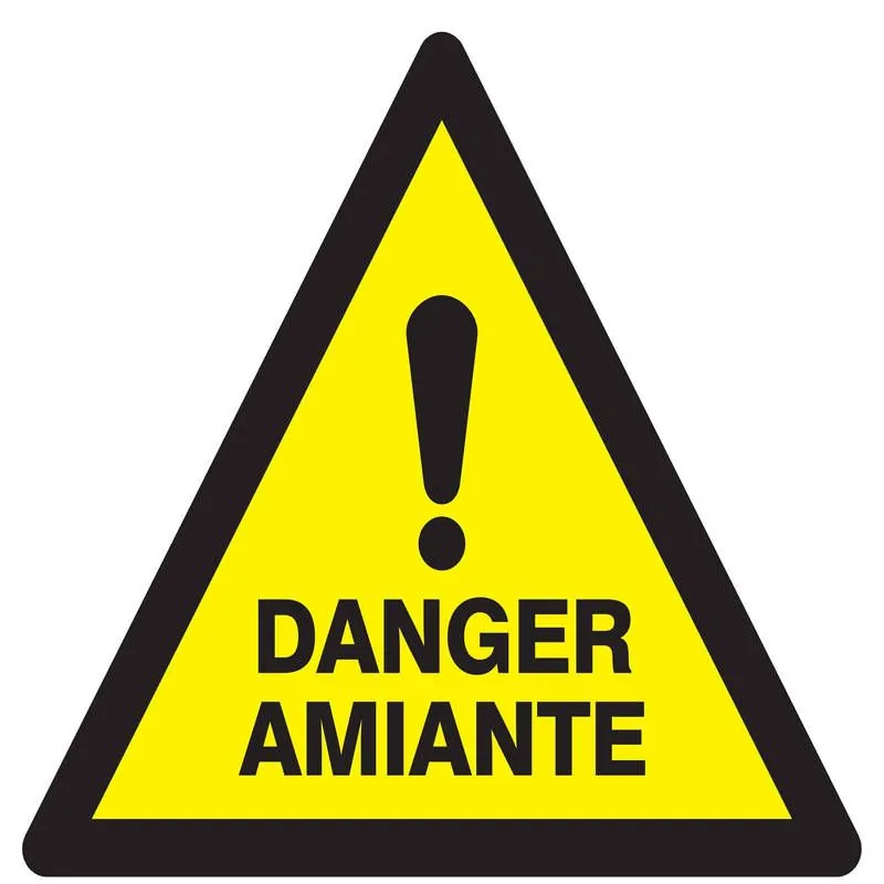 Panneau DANGER AMIANTE NORMASIGN 300X3 Taliaplast 629309