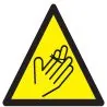 Panneau ATTENTION A VOS MAINS NORMASIG Taliaplast 629317