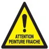 Panneau ATTENT.PEINTURE FRAICHE NORMAS Taliaplast 629306
