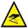 Panneau DANGER ELECT. STATIQUE NORMASI Taliaplast 629926