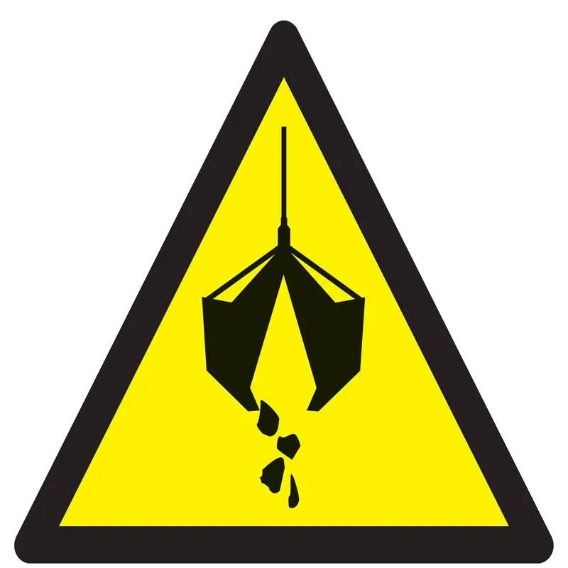 Panneau DANGER ENGIN DE LEVAGE NORMASI Taliaplast 629349