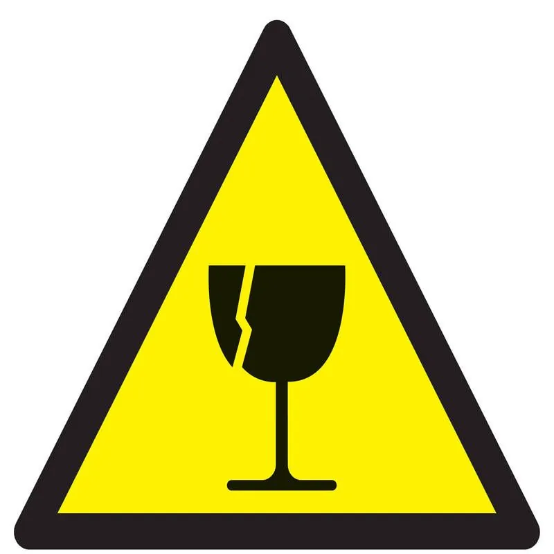Panneau FRAGILE NORMASIGN 300X300X300 Taliaplast 629365
