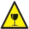 Panneau FRAGILE NORMASIGN 300X300X300 Taliaplast 629365