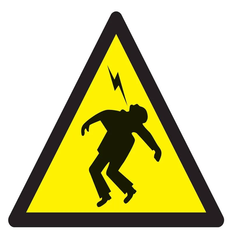 Panneau DANGER HAUTE TENSION NORMASIGN Taliaplast 629943