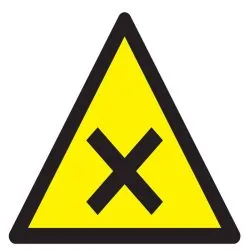 Panneau DANGER MATIERES NOCI/IRRIT. NO Taliaplast 629933