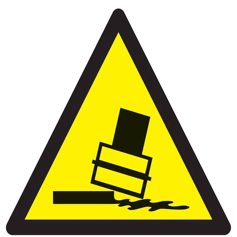 Panneau DANGER RISQUE DE BASCULEMENT N Taliaplast 629352