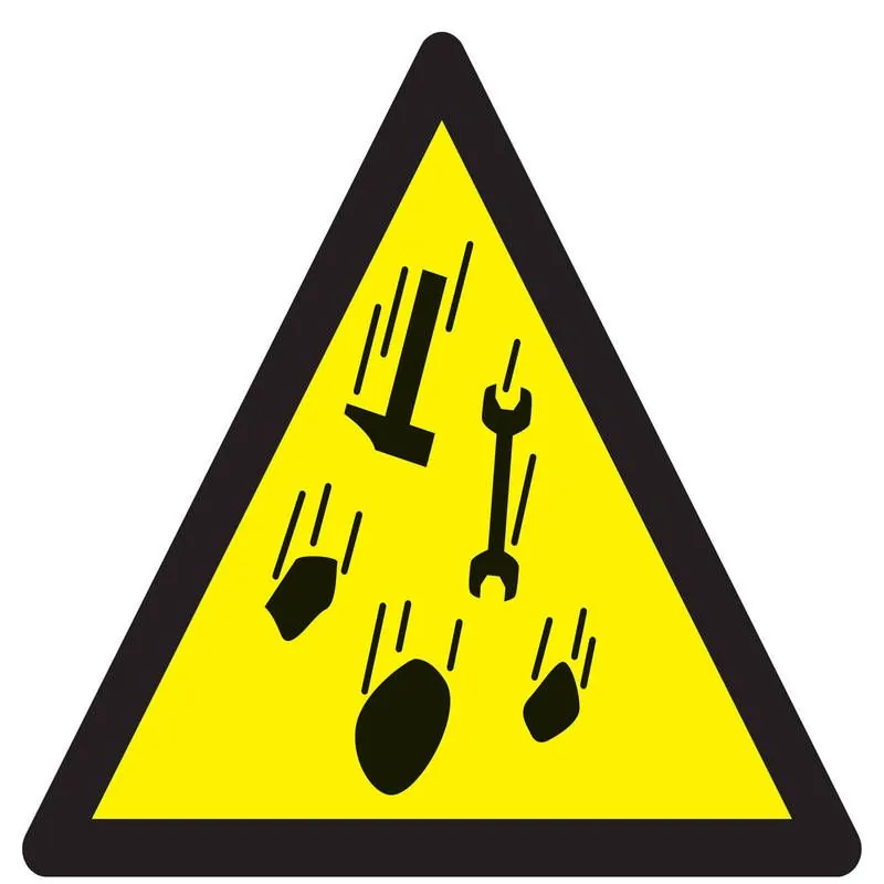 Panneau DANGER RISQUE CHUTE MATERIEL N Taliaplast 629354