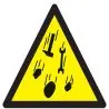 Panneau DANGER RISQUE CHUTE MATERIEL N Taliaplast 629354
